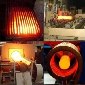 Medium frequency hot forging