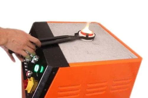 induction gold melting furnace