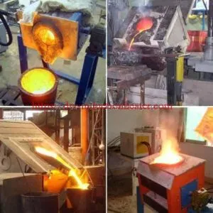 induction melting furnace