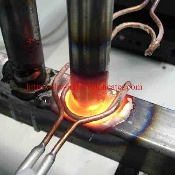 induction brazing steel to steel
