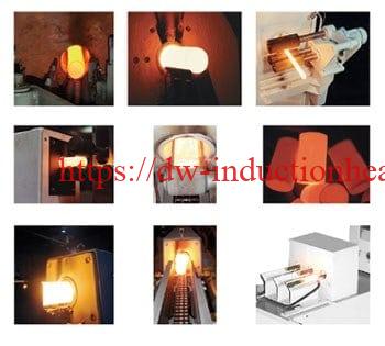 Medium frequency induction heating