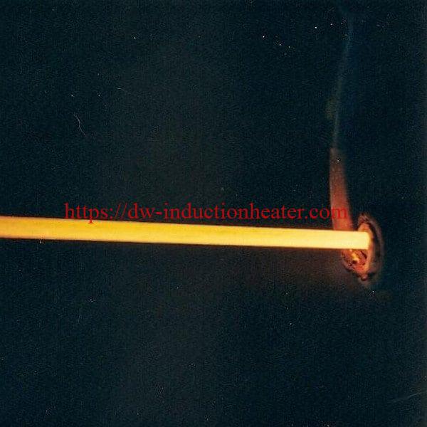 induction annealing brass bar
