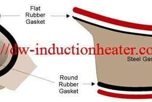 induction bonding rubber to steel