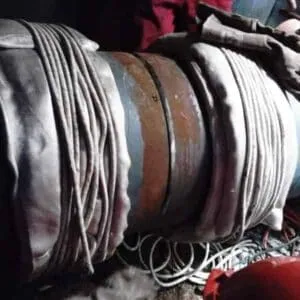 induction preheating oil pipeline
