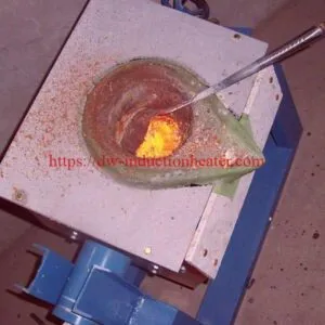 aluminum melting furnace with induction