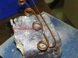 induction soldering coil
