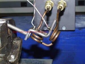 induction soldering copper wires