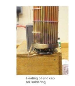 soldering brass pipe
