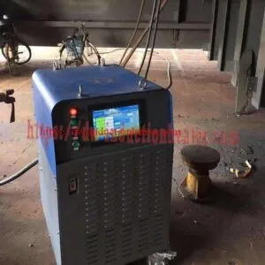 Post welding stress relieving machine