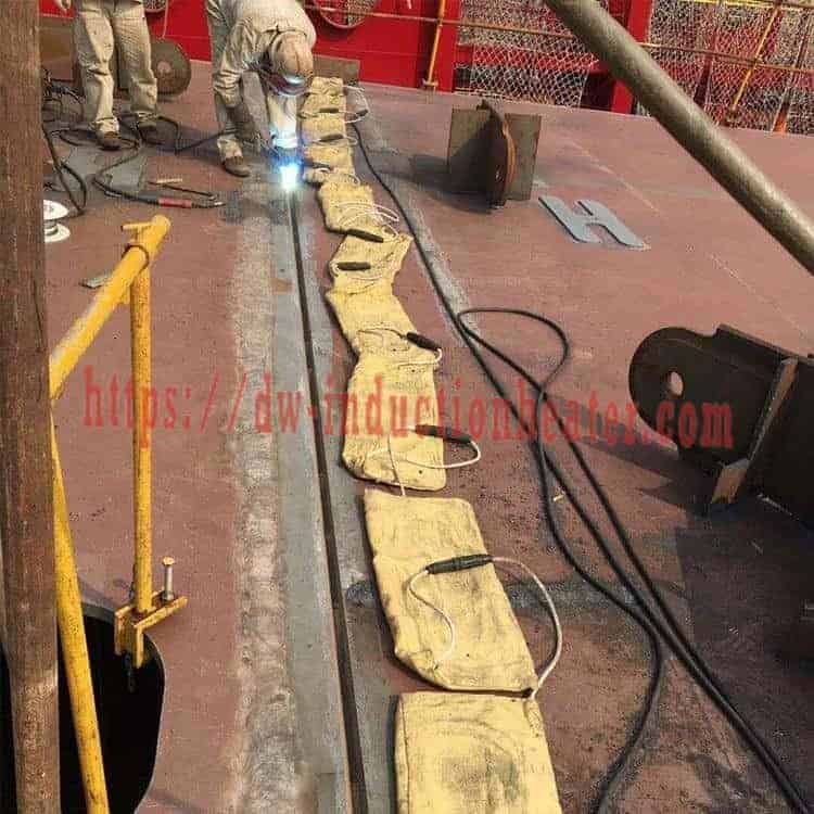 PWHT welding preheating shipboard
