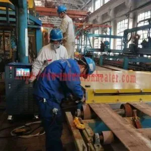 PWHT welding steel shipboard