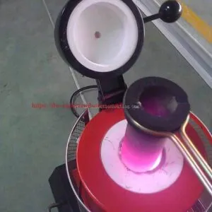 Mini gold melting furnace
