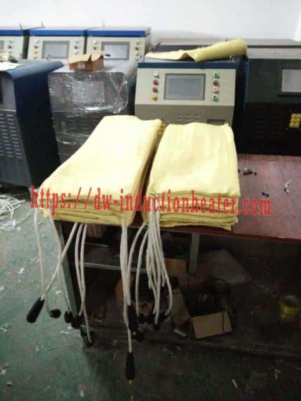 Induction PWHT preheat welding system