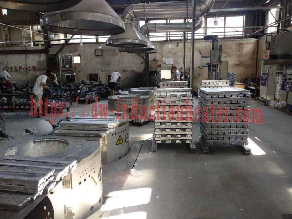 aluminum melting induction furnace