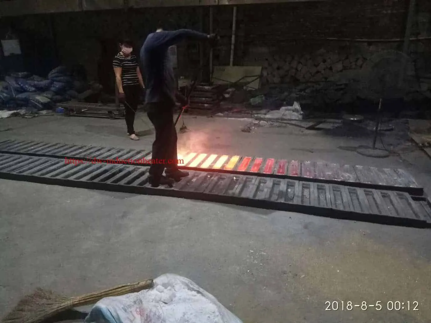 induction copper melting furnace