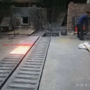 induction brass melting furnace