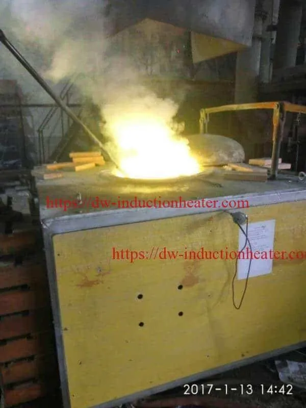 brass scrap melting furnace