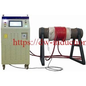 Induction post weld heating treatment machine