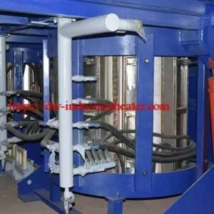 Hydraulic steel melting furnace induction