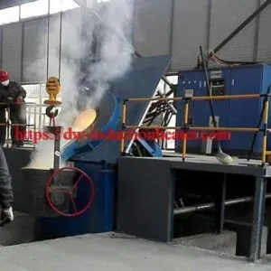 iron steel scrap melting furnace