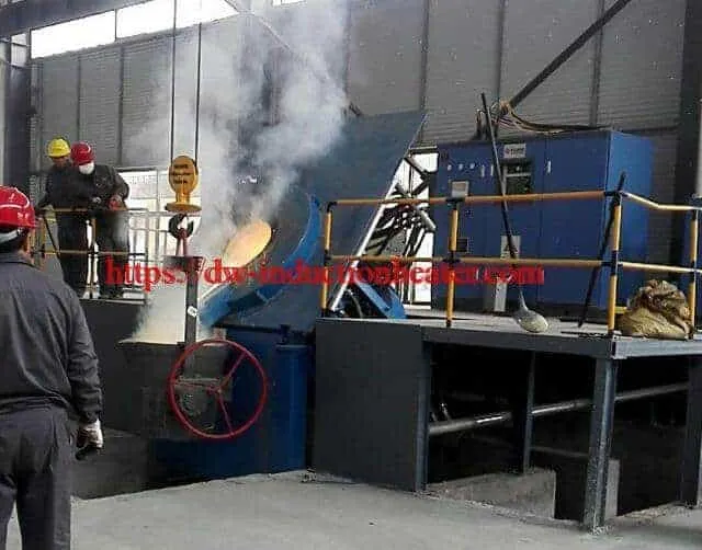 iron steel scrap melting furnace