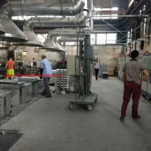 alminum scraps ingots melting furnace with induction