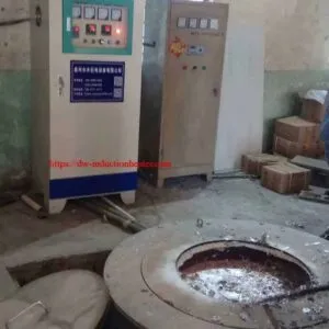 induction aluminuim recycling furnace