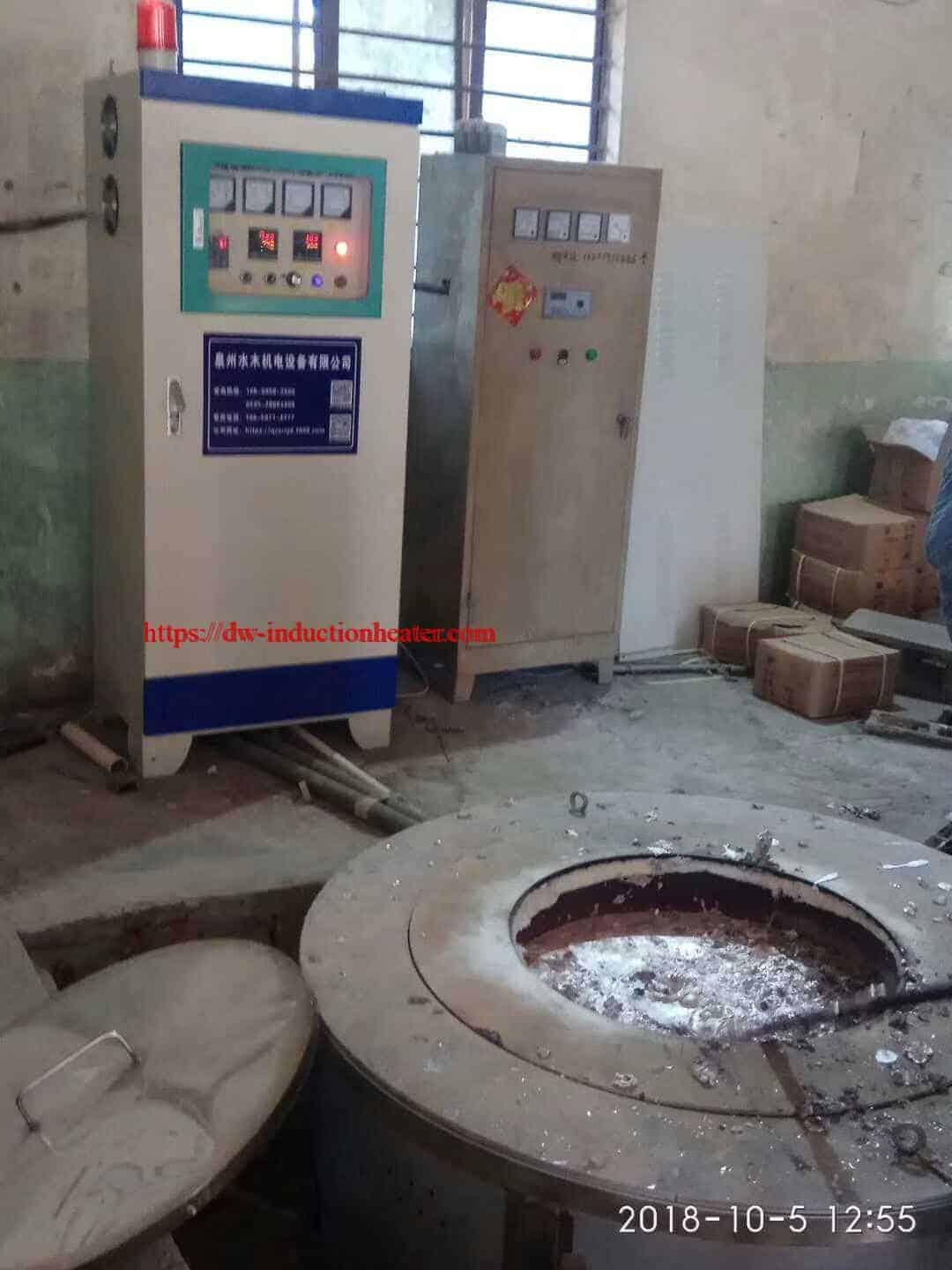induction aluminuim recycling furnace