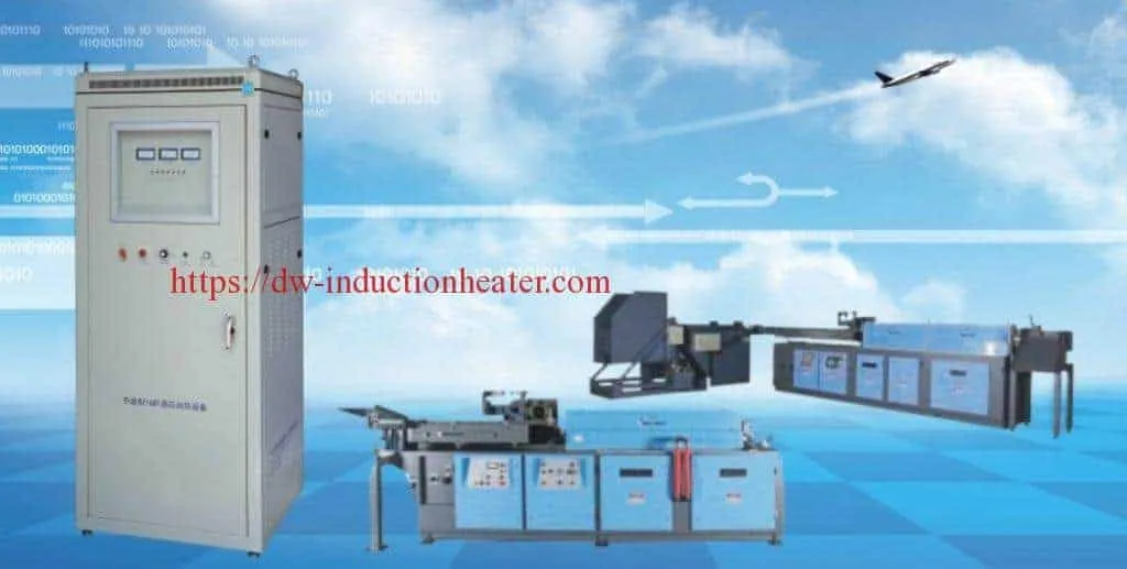 induction forge heating furnace for copper/brass/aluminum/iron steel hot forming