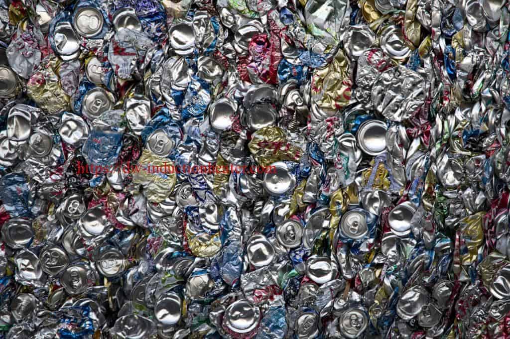 aluminum cans recycling melting furnace