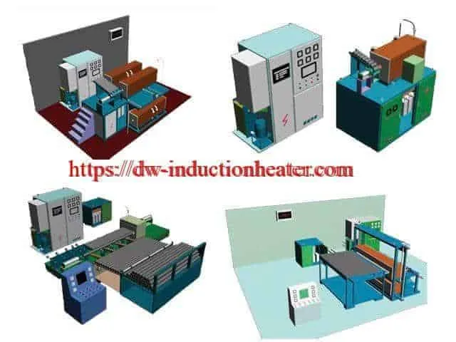 induction metals billet hot forging furnace