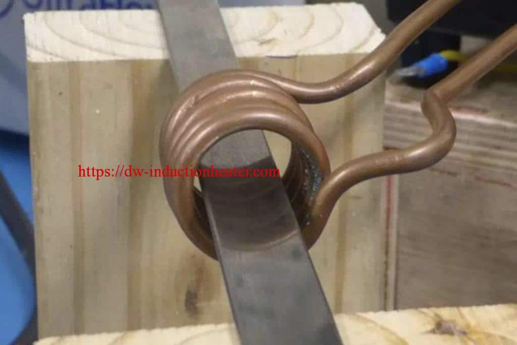 Induction annealing stainless steel