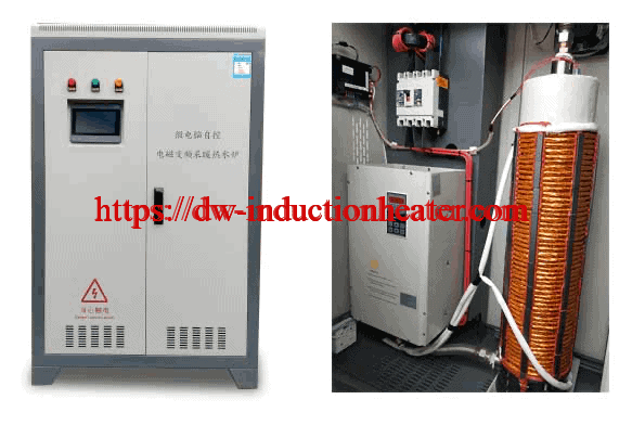 Magnetic induction heating boiler