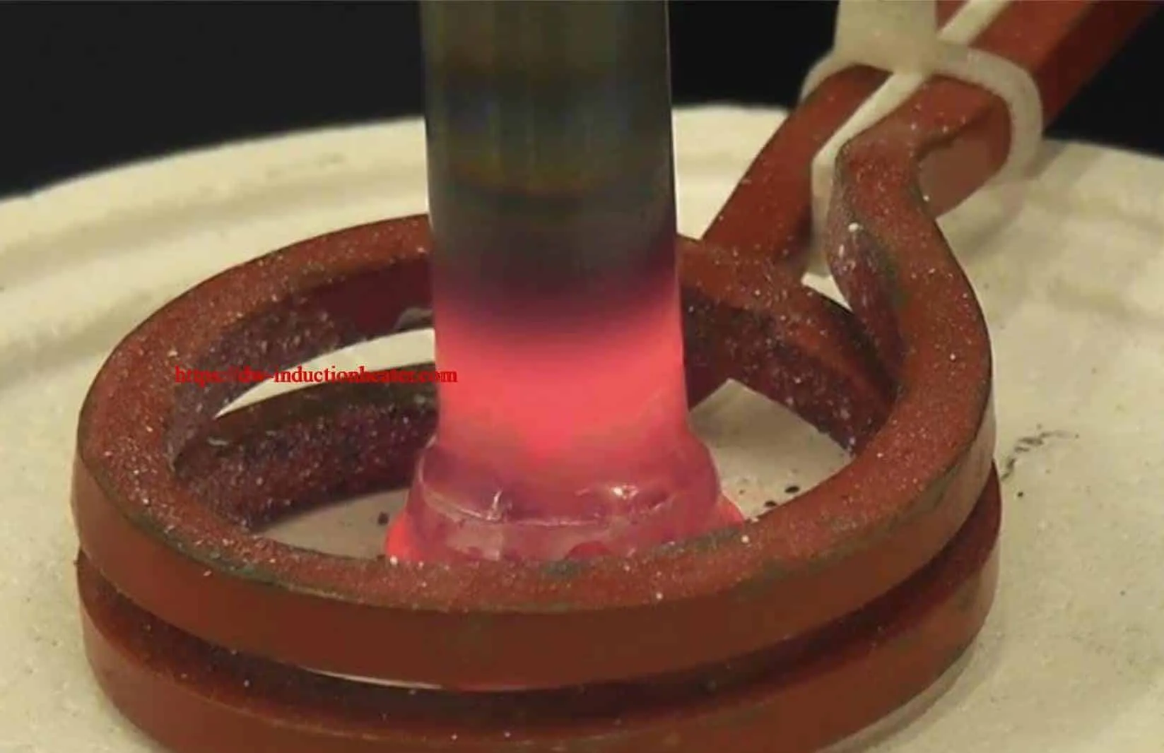 High frequency induction steel tube to steel