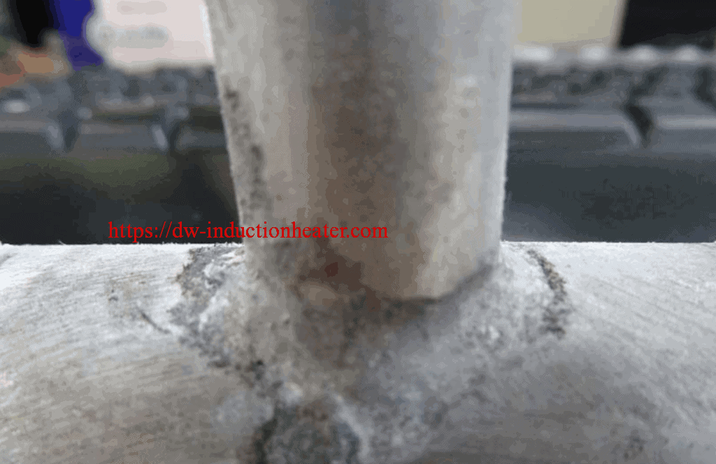 aluminum tube induction brazing machine