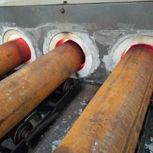 Induction Forging Steel Rod End