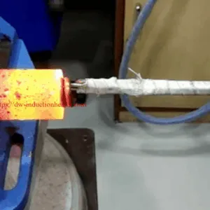 induction heating bore of steel pipe