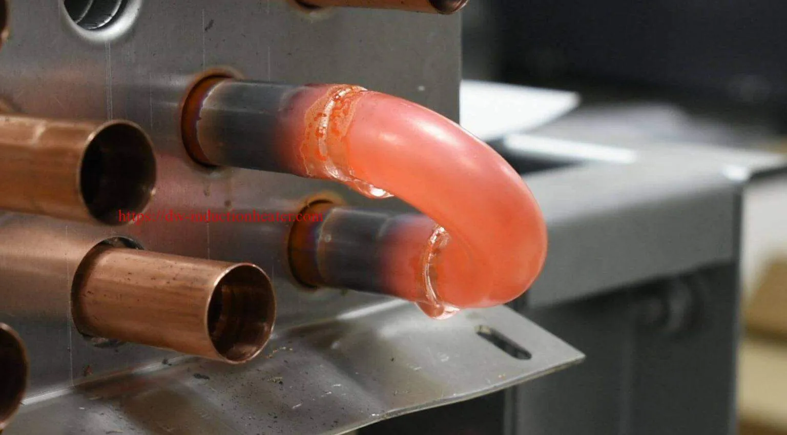 induction brazing automotive copper heating exchanger pipes induction brazing automotive copper heating exchanger pipes