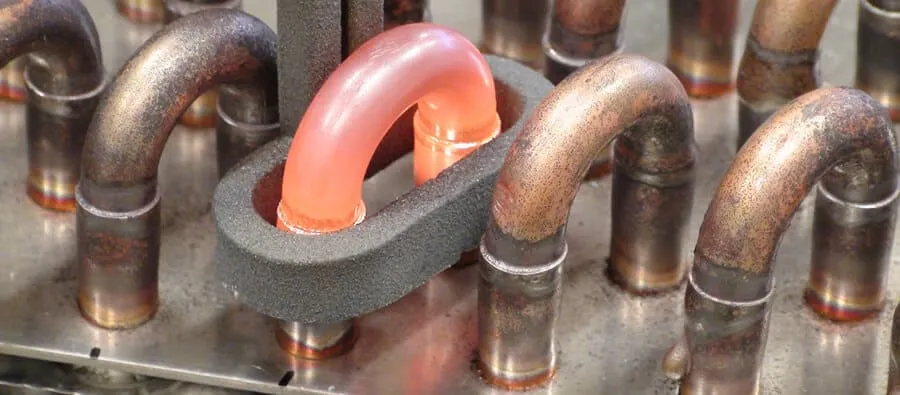 induction Brazing HVAC pipes