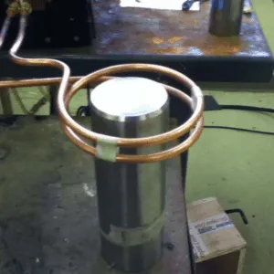 Induction Preheat Welding Steel Rods