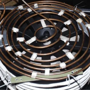 induction preheating aluminum wheels for spray painting