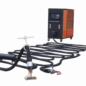 induction heat plastic removal machine
