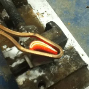 Preheating Turbine Blade for Welding