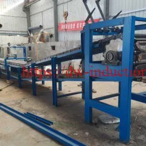 linea di produzione di forni fusori a induzione di lingotti di alluminio