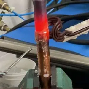 handheld induction brazing HVAC tubing