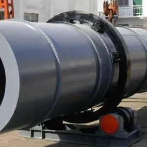 Drum Dryer and Rotary Drum Dryer with Induction Heater for Drying Ore