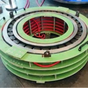 Induction shrink fitting and thermal disassembly