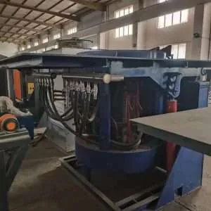 casting iron melting induction furnace
