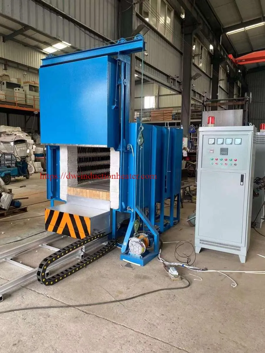 Electric Bogie Hearth Furnace with lift load system