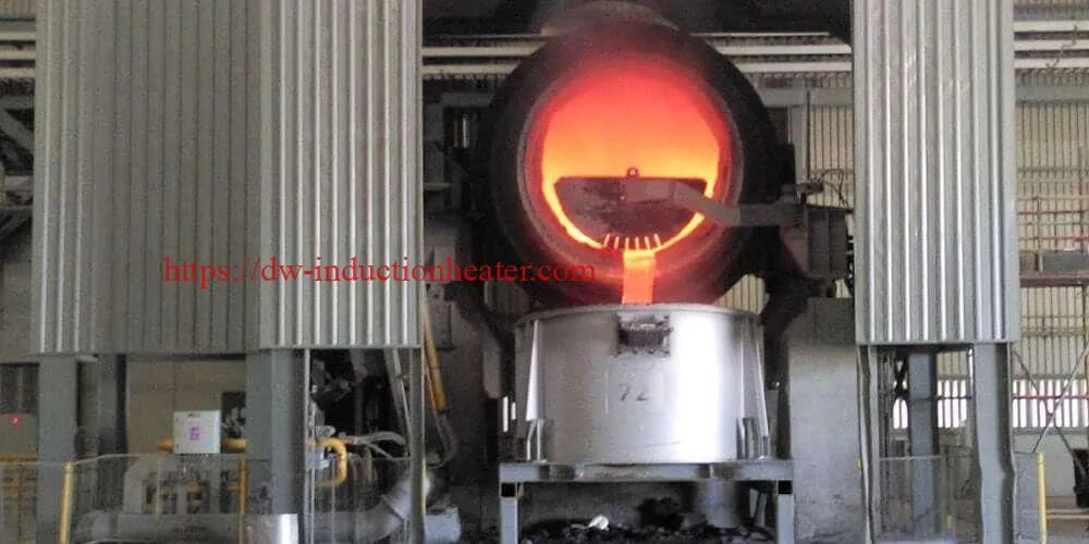 tilting rotary furnace for melting aluminum ashes,slags and chips